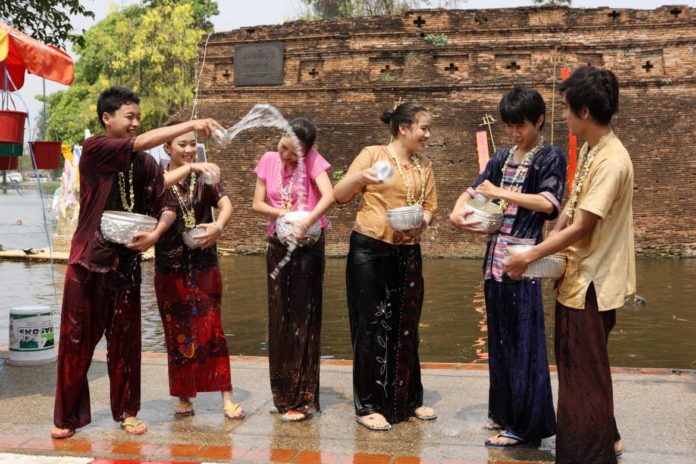 The Water Festivals begin in Thailand